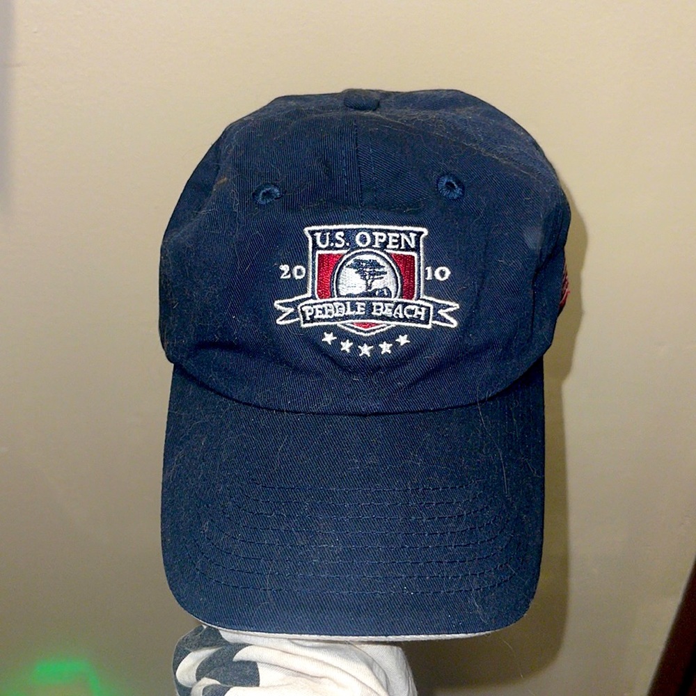 2010  Pebble Beach U.S. Open Championship Collection cap from Ashworth
